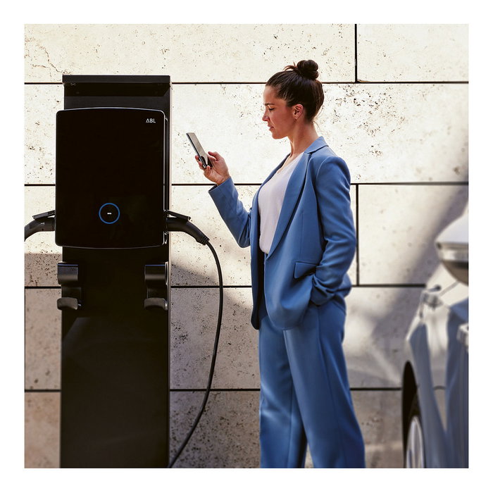 ABL E-Mobility Wallbox eM4 Twin 22kW, Trifásica, Negra ABL E-Mobility Wallbox eM4 Twin 22kW, Trifásica, Negra