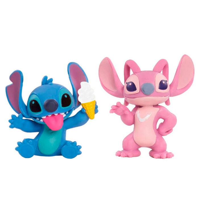 JUST PLAY Blister 2 Figuras Stitch Disney 7,5cm Surtido