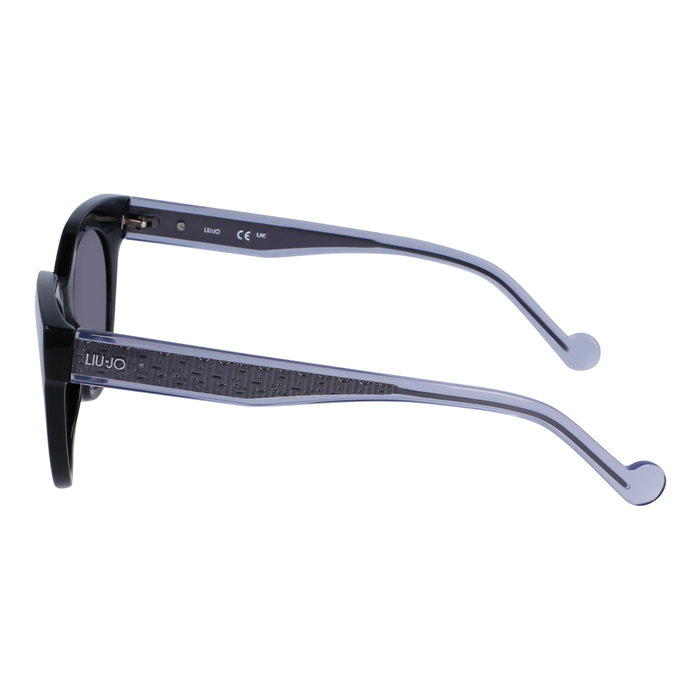 LIU JO Gafas de sol LJ782S-1 para mujer con cristales negros
