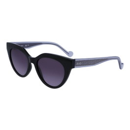 LIU JO Gafas de sol LJ782S-1 para mujer con cristales negros