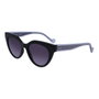 LIU JO Gafas de sol LJ782S-1 para mujer con cristales negros