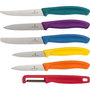 Victorinox Swiss Classic Utility Block de 7 piezas con bloque de cuchillos en multicolor