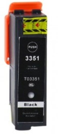 LSM Cartucho de Tinta Compatible Epson T3351 33XL Negro Alta Capacidad