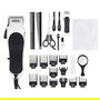 Wahl 20103-0467 Cortapelos + Recortadora Deluxe Chrome Pro, Cuchillas Autoafilables, Kit 27 Piezas
