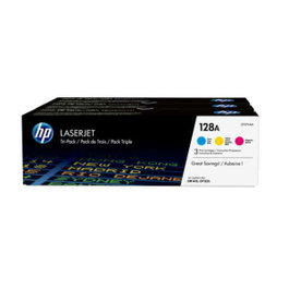 HP Multipack de Tóner 128A Original (CF371AM) - Cian, Magenta, Amarillo