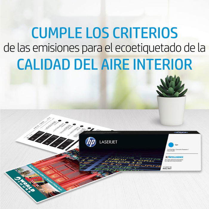 HP Toner 128A CF371AM Original - Multipack 3 Cartuchos (Cian, Magenta, Amarillo) - Compatible LaserJet Pro CM1415, CP1525 - 1300 Páginas