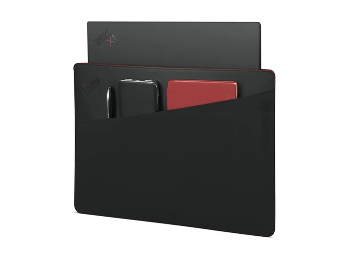 Lenovo 4X41L51716 Funda para Portátil 35,6 cm (14") Negro, Compatible con ThinkPad, Imitación Piel y Nylon, Cierre Magnético, Hecha con Materiales Reciclados