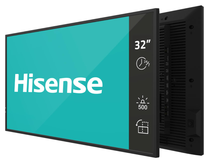 Hisense Digital Signage Display 32 Pulgadas Full HD Android 11 Negro Hisense Digital Signage Display 32 Pulgadas Full HD Android 11 Negro