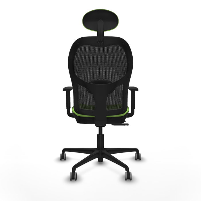 PIQUERAS Y CRESPO Silla de oficina Jorquera Pistacho y Negro
