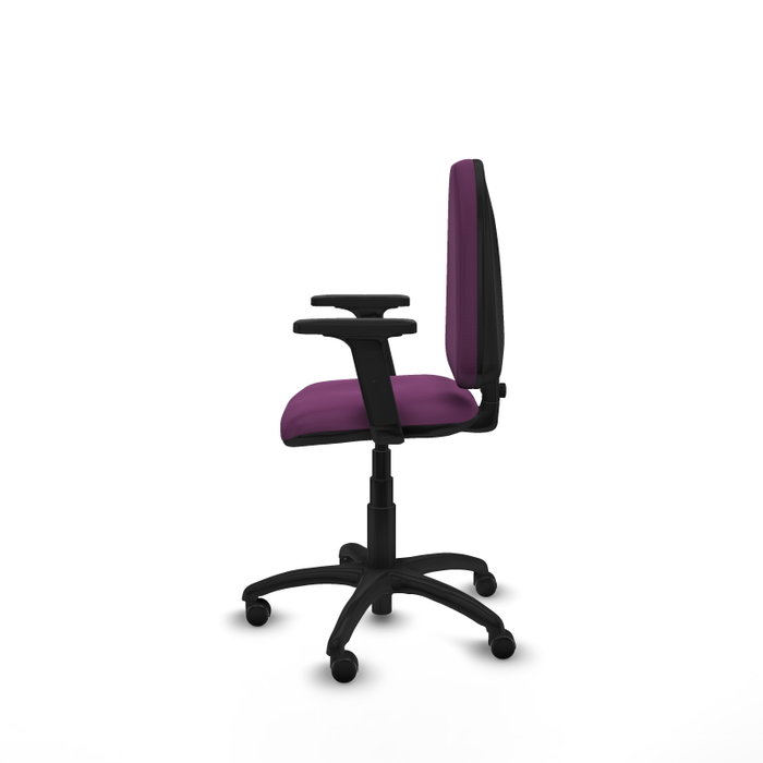 PIQUERAS Y CRESPO Silla de oficina Aýna Morada con Brazos 2D PIQUERAS Y CRESPO Silla de oficina Aýna Morada con Brazos 2D