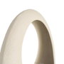 Ixia Portavelas Beige Metal-Cristal 22 x 8,50 x 27,50 cm