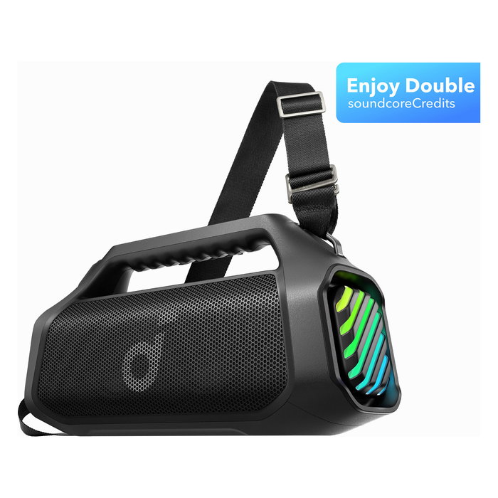 Soundcore Boom 2 Pro Altavoz Bluetooth Portátil Inalámbrico Negro 140W A3134A11