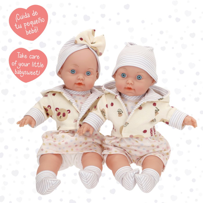 Colorbaby Set de 2 Muñecas