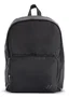 Muitomas Mochila Informal Plegable Ciudad Negro Poliéster FLDBACKPACKBK - Compacta, Ligera, Versátil con Bolsillo Frontal y Asa de Transporte