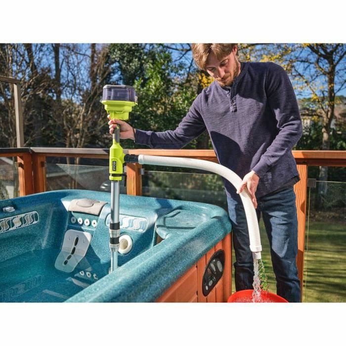 Ryobi Bomba telescópica de 18 V - 3.360 l/h - Altura máxima de suministro 7 m