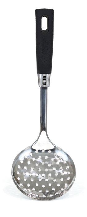 Quttin Espumadera SS Foodie - 34 cm de largo, 11.5 cm de ancho, 4.5 cm de alto (18 Unidades)