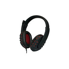 LogiLink HS0033 Headset Estéreo USB Negro, Rojo