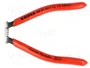 KNIPEX Alicates de Anillos Exteriores Curvos 125 mm