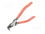 KNIPEX Alicates de Anillos Exteriores Curvos 125 mm