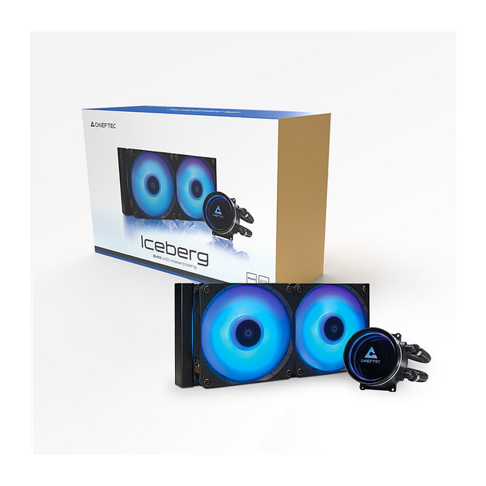 Chieftec Iceberg 240 RGB Refrigeración Líquida | 1700 1200 1150 1151 1155 1156 1851 AM5/4/3+/2+/2