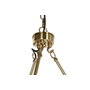 DKD Home Decor Lámpara de Techo de Metal y Cristal Dorado