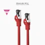 Cable red cat.8.1 2ghz lszh sstp awg26 rojo 1 m