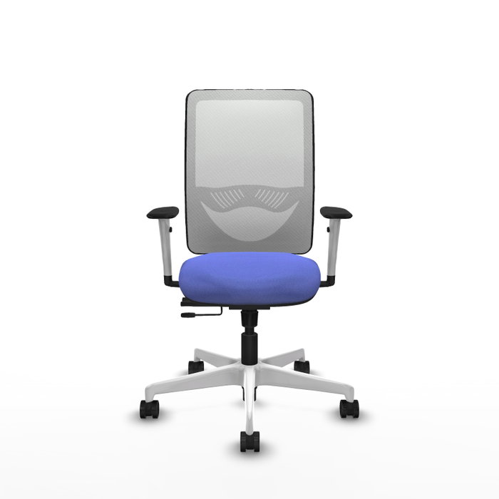 PIQUERAS Y CRESPO Silla de oficina Zulema Azul claro y Blanco PIQUERAS Y CRESPO Silla de oficina Zulema Azul claro y Blanco
