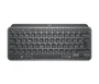 Logitech 920-010485 - Teclado MX Keys Mini Inalámbrico RF + Bluetooth para Oficina, Diseño QWERTZ Suizo, Compacto, Retroiluminación LED, Color Grafito