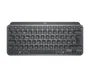 Logitech 920-010485 - Teclado MX Keys Mini Inalámbrico RF + Bluetooth para Oficina, Diseño QWERTZ Suizo, Compacto, Retroiluminación LED, Color Grafito