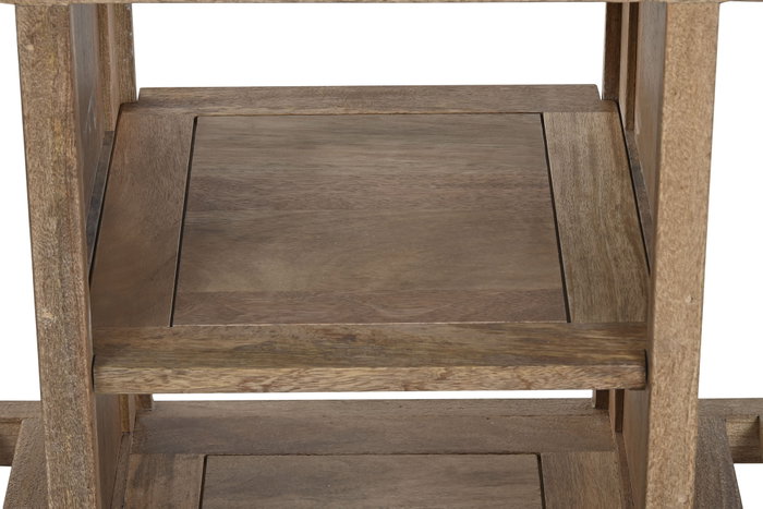 DKD Home Decor Mueble de Baño Mango y Cerámica Natural 120x50x82 DKD Home Decor Mueble de Baño Mango y Cerámica Natural 120x50x82