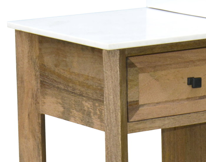 DKD Home Decor Mueble de Baño Mango y Cerámica Natural 120x50x82 DKD Home Decor Mueble de Baño Mango y Cerámica Natural 120x50x82
