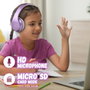 PowerLocus P2 Auriculares para Niños Púrpura/Blanco