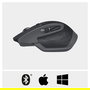 Logitech MX Master 2S Ratón Inalámbrico RF y Bluetooth, Láser, 1000 DPI, Grafito