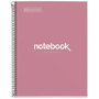 Miquelrius Cuaderno Espiral Emotions Rose Dust A4 80 Hojas