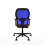 PIQUERAS Y CRESPO Silla de oficina Jorquera Naranja y Azul