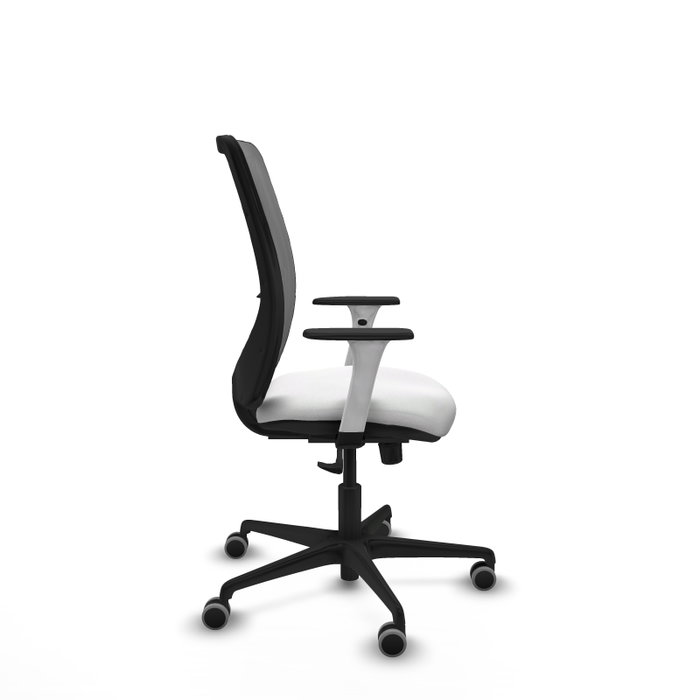 PIQUERAS Y CRESPO Silla de oficina Zulema con mecanismo Sincro, Gris y Blanca PIQUERAS Y CRESPO Silla de oficina Zulema con mecanismo Sincro, Gris y Blanca