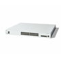 Cisco CATALYST 1300 24-PORT 10GE Switch Gestionado L2/L3 Montaje en Rack 20x10GbE + 4xSFP+