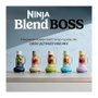 Ninja BlendBoss DB351EUCY Licuadora de 1200 W con Vaso de 760 ml, Azul medianoche