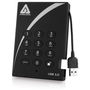Apricorn Aegis Padlock USB 3.0 Disco Duro Externo 500GB Cifrado AES 256-bit Velocidad 5 Gbps