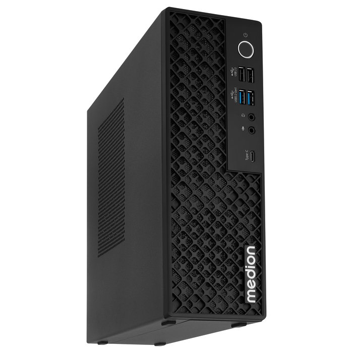 MEDION PICOWORX T80III MD340012 Mini PC, Intel Core Ultra 5 228V 8-Core, 32GB DDR5 RAM, 1TB SSD M.2 PCIe, Intel Arc Graphics, Wi-Fi 6E, Bluetooth 5.3, Windows 11 Home