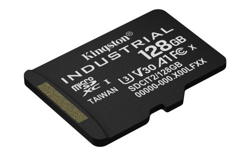 Kingston Industrial microSDXC 128 GB A1 pSLC con adaptador SD