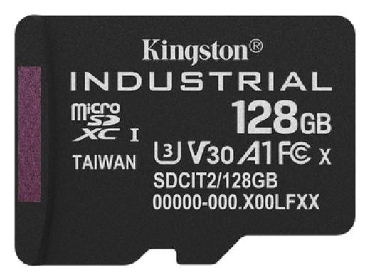 Kingston Industrial microSDXC 128 GB A1 pSLC con adaptador SD