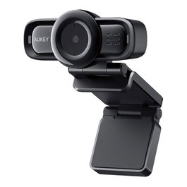 AUKEY PC-LM3 Stream Series Webcam Full HD con Sensor CMOS de 1/3 pulgada, Negro