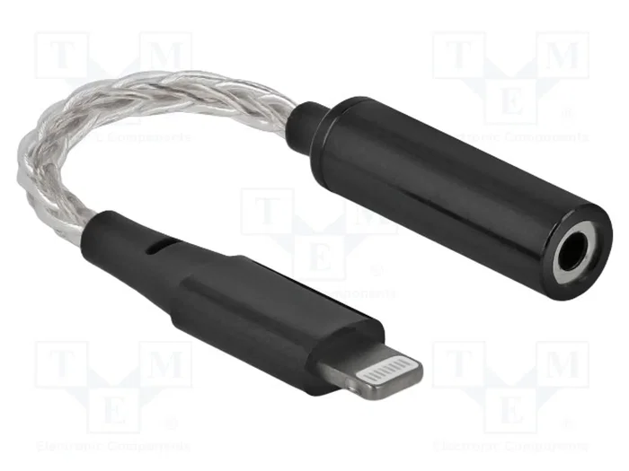 DeLOCK 66317 Adaptador de Audio Lightning a 3,5 mm con DAC Hi-Res DeLOCK 66317 Adaptador de Audio Lightning a 3,5 mm con DAC Hi-Res