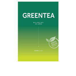 Barulab THE CLEAN vegan mask balancing green tea Mascarilla Facial con Té Verde para Equilibrio y Control de Sebo 23 gr
