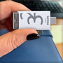 Philips Click Series USB-C 32GB Blanco y Transparente