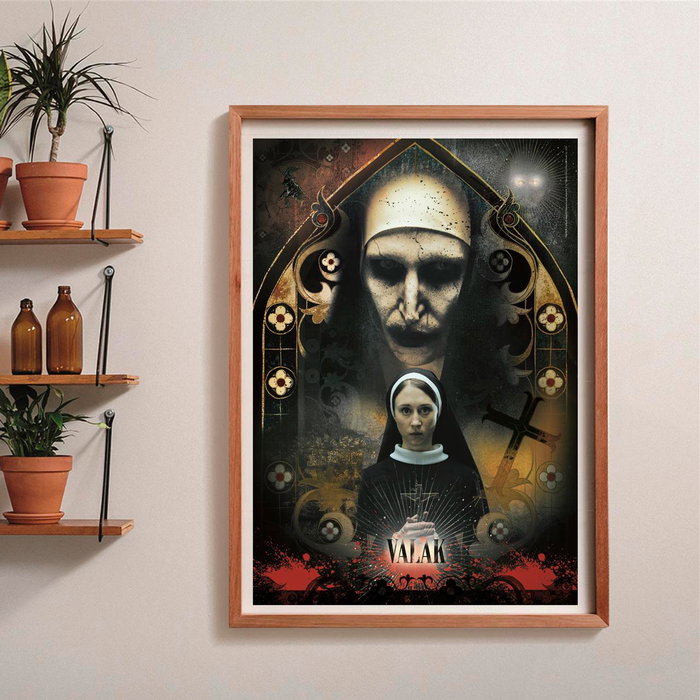 Clementoni Puzzle 1000 piezas Horror Movies - La Monja 37098, Puzzle Adulto 70x50 cm +14 años
