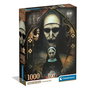 Clementoni Puzzle 1000 piezas Horror Movies - La Monja 37098, Puzzle Adulto 70x50 cm +14 años