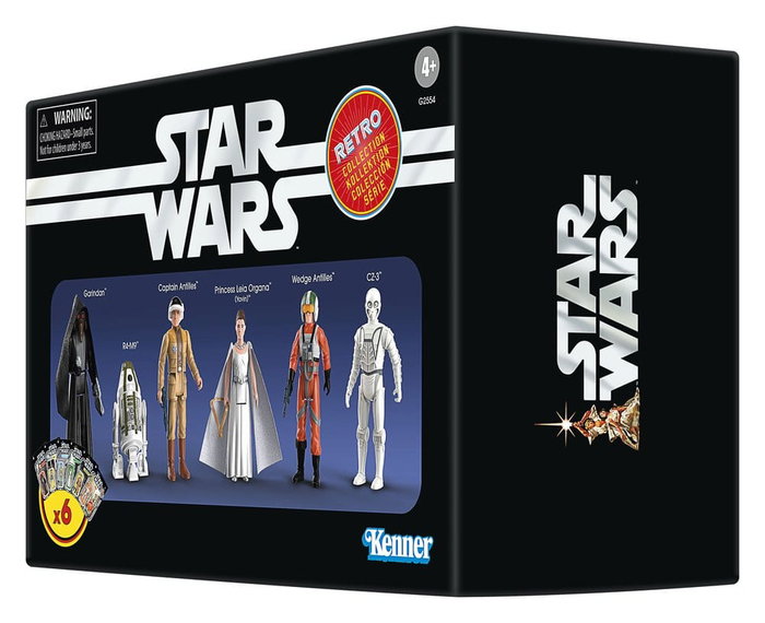 Hasbro Pack de 6 Figuras Star Wars Retro Collection Hasbro Pack de 6 Figuras Star Wars Retro Collection