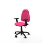 PIQUERAS Y CRESPO Silla de oficina Algarra Rosa con mecanismo Asincro